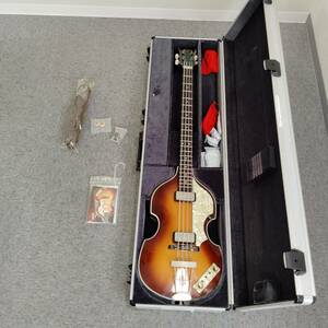 [F-15198]Hofner Hofner 500/1 Vintage 63 Violin Bass Made in Germany Beatles electro va Io Lynn base hard case Germany made 