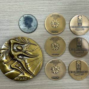 【JV-7475a】1円スタート メダル コイン おまとめ 重量約625g オリンピック 記念 日本万国博覧会 EXPO70 銅メダル 小判乗車券 保管品の画像5