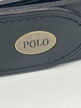 【BF-8814】【1円～】POLO Ralph Lauren ポロラルフローレン ベルト 黒色 ブラック タグ付き メンズ 現状保管品_画像2