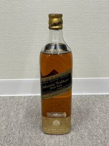 【UAK-828SR】Johnnie walker black rabel ジョニーウォーカー　ブラックラベル スコッチ　ウィスキー 古酒 750ml 43% 古酒
