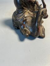 清朝期 仏教美術 仏像 古銅鍍金 置物 造像 古銅 中国古玩 唐物 中国美術 香道具_画像5