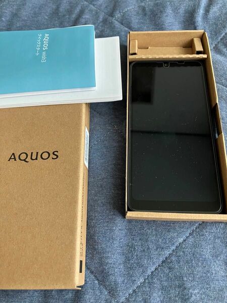 　AQUOS WISH 3 ブラック