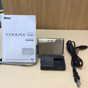 Nikon COOLPIX S60 ニコン コンパクトデジタルカメラ 撮影可能　