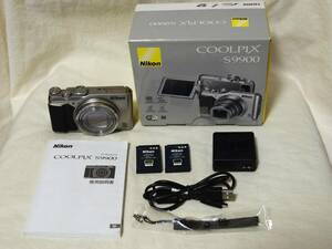 　Nikonコンパクトデジタルカメラ COOLPIX S9900（シルバー）