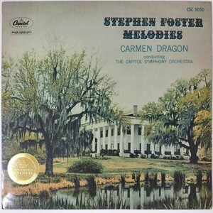 41903 DRAGON/STEPHEN FOSTER MELODIES * red record 