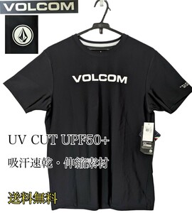 新品タグ付き VOLCOM 半袖 ラッシュガード Lサイズ