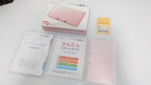 ☆美品☆ 3DSLL ピンク pink nintendo 任天堂 付属品完備 純正充電器 本体