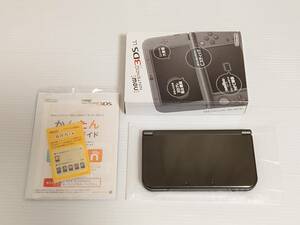 ☆美品☆ New3DSLL メタリックブラック black nintendo 任天堂 付属品完備 純正充電器 本体