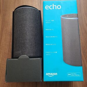 Amazon echo スマートスピーカー 第2世代 チャコール