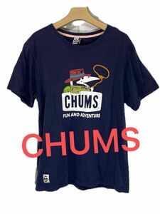 CHUMS チャムス　ブービーロゴ　半袖Tシャツ　カットソー