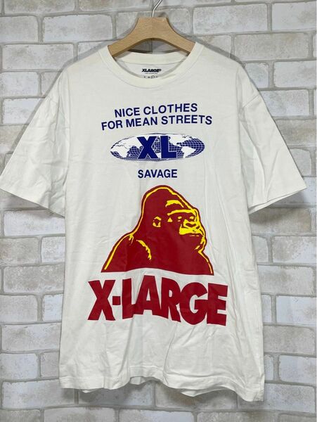 【X-LARGE】 エクストララージ　ビックロゴ　半袖　Tシャツ　カットソー