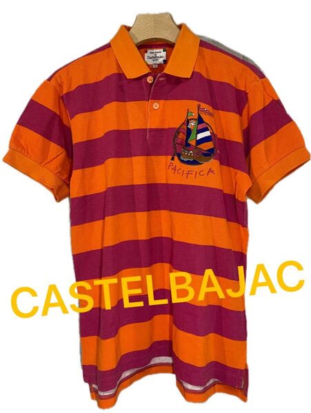 【CASTELBAJAC】カステルバジャック ボーダー 半袖ポロシャツ