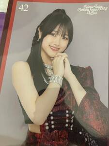 【遠藤彩加里・42】コレクションピンナップポスター ピンポス Hello! Project Juice=Juice Concert Tour 2024 1-LINE