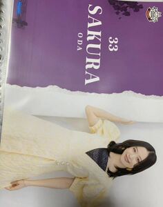 【小田さくら・33】コレクションピンナップポスター ピンポス モーニング娘。'24 コンサートツアー春 MOTTO MORNING MUSUME。