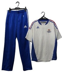 r2_3054k player supplied goods Yokohama F* Marino s uniform * jersey top and bottom set Adidas 