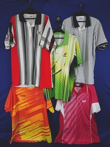 r1_8182s 5 шт. комплект бабочка Mizuno nitak и т.п. мужской O LL размер настольный теннис JTTA одежда tops комплект суммировать 