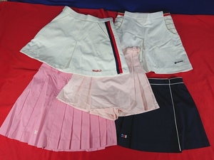 r1_8179s 5 шт. комплект Yamaha Asics и т.п. женский теннис S-M размер юбка комплект суммировать 