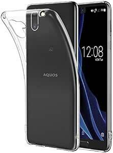 Hy+ AQUOS R2 ケース SH-03K SHV42 706SH カバー ストラップホール付き 耐衝撃TPUケース ロボクル