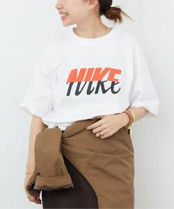 ★Deuxieme Classe【NIKE NSW M90 FWコネクトTシャツ】ドゥーズィエムクラスナイキトップスカットソープルオーバーシンプルロゴTおしゃれ