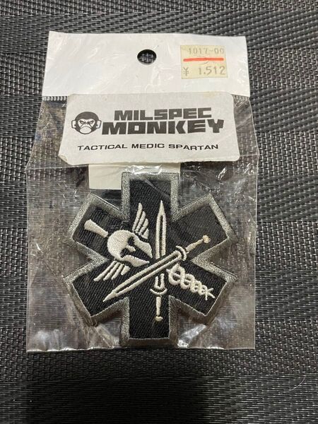 ミルスペックモンキー TACTICAL MEDIC SPARTANパッチ ワッペン MSM mil spec monkey
