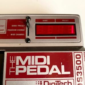 レアエフェクター 動作品 DigiTech DOD PDS 3500 THE MIDI CONTROLLER PEDAL コントローラー デジテック ビンテージ MADE IN USAの画像8