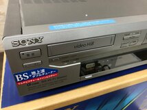 ※ジャンク品※　SONY VHS+HI8　Wデッキ　WV-BW3_画像5