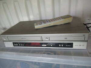  sharp VHS DVD deck 