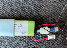 MD01 未使用保管品 三菱電機 誘導灯用非常用照明器具 交換電池 FK726 4.8V600m_画像2