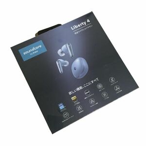 θ【シュリンク付/新品未開封】Anker/アンカー Soundcore Liberty 4 完全ワイヤレスイヤホン スカイブルー A3953N31 完品 S43043238548