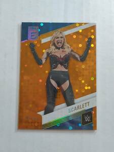 2023 Panini Donruss Elite WWE　SCARLETT　オレンジパラレルカード　04/49