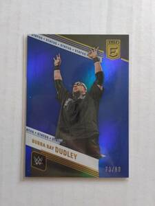 2023 Panini Donruss Elite WWE　BUBBA RAY DUDLEY　ブルーステータスパラレルカード　73/80