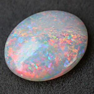 2.470ct natural white opal Australia . color eminent most high quality (Australia White opal gem jewelry natural natural unset jewel loose )