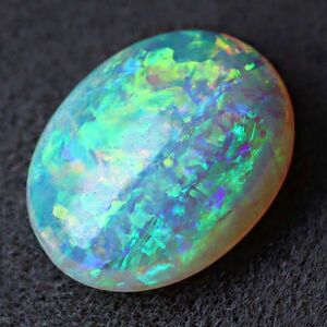 1.260ct 天然ホワイトオパール オーストラリア 最高品質 遊色抜群 〔Australia White opal jewelry natural ナチュラル loose ルース〕