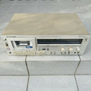 SHARP RT-6 OPTONICA OP tonika stereo tape deck cassette deck sharp Showa Retro that time thing 