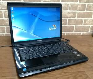 ＜510H100＞dynabook EX/63J（Core2-P8600/4GB/320GB/DVDマルチ/wifi/Windows XP Professional SP3 32bit）