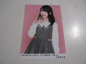 HKT48XB.L.T.2013 10-PINK09 中西智代梨生写真 １スタ