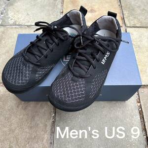 [中古] 送料無料 Lems Primal 2 Black Men's US9 レムス プライマル ベアフットシューズ ミニマリスト ブラック ゼロドロップ lems shoes