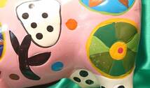 【送料無料】ＶＩＣＥ ＶＥＲＳＡ cow bank　陶器　牛の貯金箱　ピンク　pink VICEVERSA【バイスバーサ　モー】_画像9