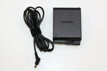 ELECOM/エレコム ACアダプター ◆ASSA6G-190342/19V 3.42A/外径約5.5mm 内径約2.5mm◆ エレコムAC19V11Y_画像1