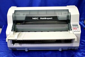 最新モデル　NEC/ドットインパクトプリンター MultiImpact ★700XEN(PR-D700XEN)/前後トレイ付属★　44024Y