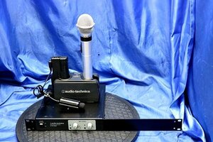  Audio Technica microphone ATIR-T88+ infra-red rays 2ch receiver ATIR-R82+ infra-red rays 2 piece microphone ATIR-T85+ charger 50699Y