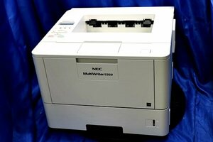 ★現行/40頁/分：印刷枚数少2082ページ★NEC A4モノクロページプリンタ MultiWriter 5350/ 両面 無線LAN マルチライタ 51126Y