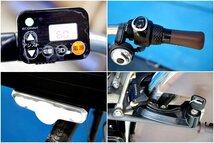 21年式/Panasonic 電動自転車 ビビDX オニキスブラック BE-ELD63 /充電器付 26インチ 3段変速(送料0円では無い・別途発生) 50852Y_画像6