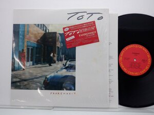 Toto「Fahrenheit」LP（12インチ）/CBS/Sony(28AP 3222)/洋楽ロック