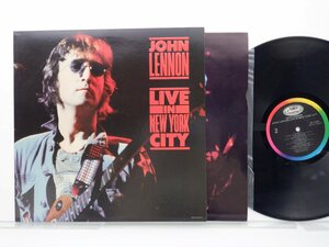 John Lennon「Live In New York City」LP（12インチ）/Capitol Records(SV-12451)/洋楽ロック