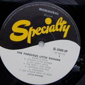 Little Richard「The Fabulous Little Richard」LP（12インチ）/Specialty(SL-5080-SP)/洋楽ロックの画像2