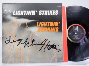 Lightnin' Hopkins[Lightnin' Strikes]LP(12 -inch )/Vee Jay Records(LP1044)/ blues 