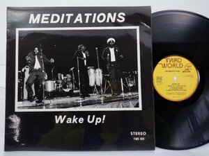 The Meditations「Wake Up」LP（12インチ）/Third World(TWS 929)/レゲエ