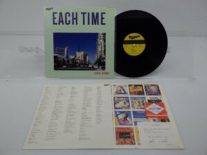 大滝詠一「Each Time」LP（12インチ）/Niagara Records(28AH-1555)/ポップス