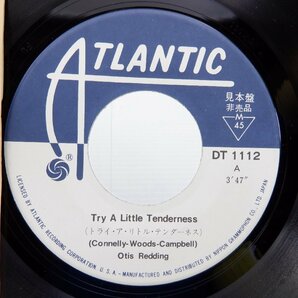 【見本盤】Otis Redding「Try A Little Tenderness」EP（7インチ）/Atlantic(DT-1112)/ファンクソウルの画像2